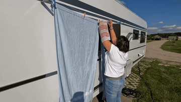Clothesline Caravan Aluminum