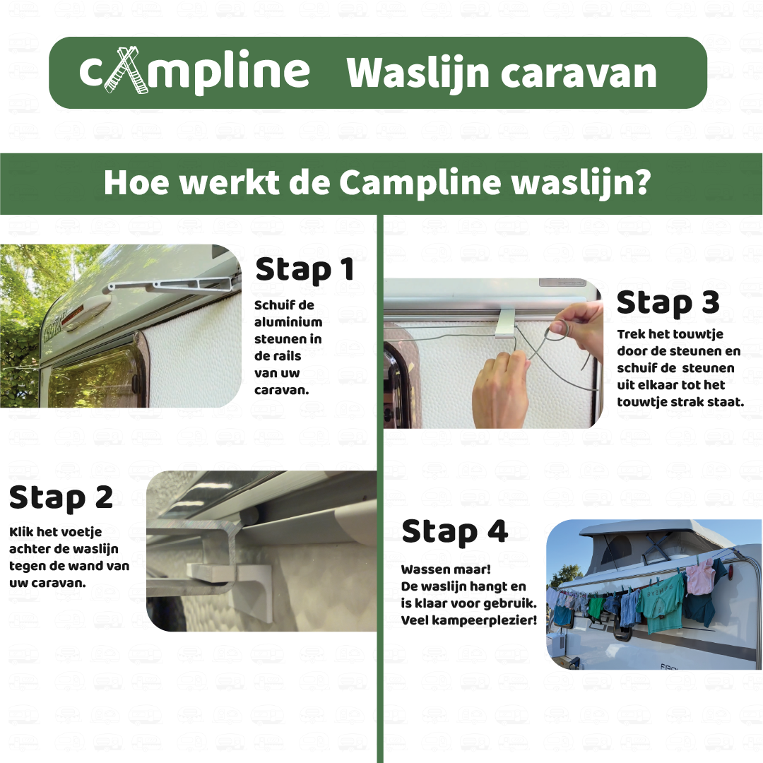 Camping-Wäscheleine 